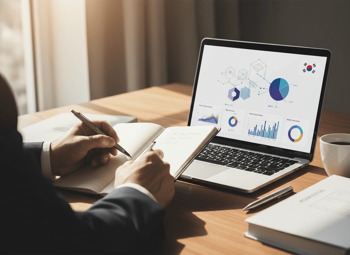 Executive learning the Korean market